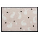 Protiskluzová rohožka Printy 104449 Beige/Cream - na ven i na doma