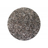 Kruhový koberec Capri hnědý