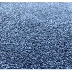 Kusový koberec Eton Exklusive tmavě modrý čtverec