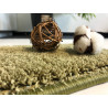 Kusový čtvercový koberec Udine zelený