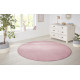 Kusový koberec Nasty 104446 Light-Rose kruh