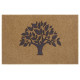 Protiskluzová rohožka Strom života 104655 Brown/Grey - na ven i na doma