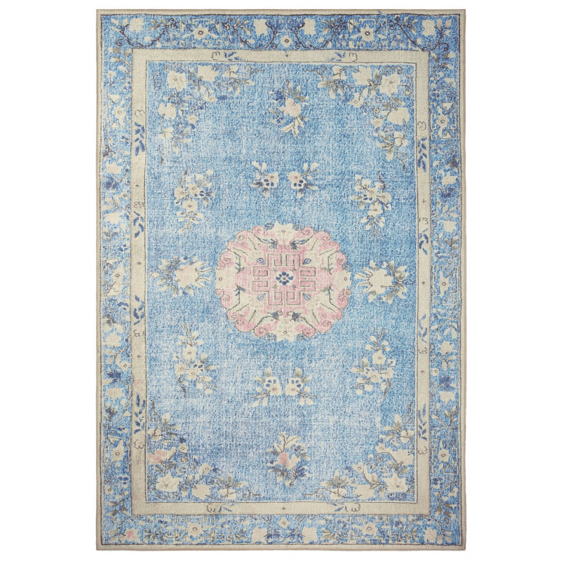 Kusový orientální koberec Chenille Rugs Q3 104757 Light-blue