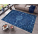 Kusový orientální koberec Chenille Rugs Q3 104761 Dark-Blue