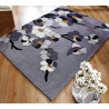 Ručně všívaný kusový koberec Infinite Blossom Grey/Ochre