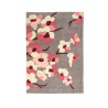 Ručně všívaný kusový koberec Infinite Blossom Charcoal/Pink