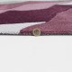 Ručně všívaný kusový koberec Infinite Splinter Purple
