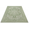 Kusový orientální koberec Flatweave 104810 Green/Cream