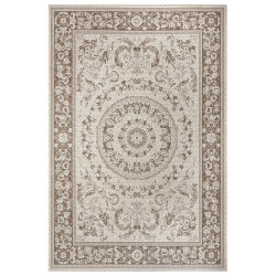 Kusový orientální koberec Flatweave 104811 Cream/Light-brown