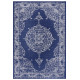 Kusový orientální koberec Mujkoberec Original Flatweave 104817 Blue/Cream – na ven i na doma