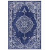Kusový orientální koberec Flatweave 104817 Blue/Cream