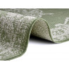Kusový orientální koberec Flatweave 104820 Green/Cream