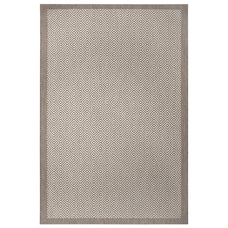 Kusový koberec Flatweave 104821 Light-brown cream