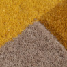 Kusový koberec Abstract Collage Ochre/Natural