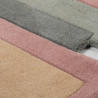 Ručně všívaný kusový koberec Abstract Collage Pastel