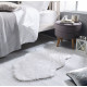Kusový koberec Aura Faux Fur Glacier Ivory 
