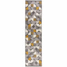 Kusový koberec Cadiz Alcazar Geometric Grey/Ochre