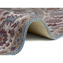 Kusový koberec Asmar 104002 Cyan/Blue kruh