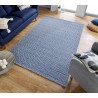 Kusový koberec Cotone Pappel Blue