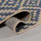 Kusový koberec Florence Alfresco Moretti Blue/Beige – na ven i na doma