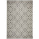 Kusový koberec Florence Alfresco Milan Grey/Black – na ven i na doma