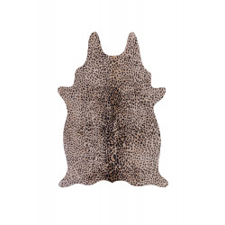 Kusový koberec Faux Animal Leopard Print Brown/Natural