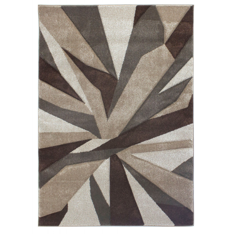 Kusový koberec Hand Carved Shatter Beige/Brown