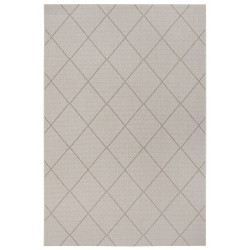 Kusový koberec Flatweave 104825 Cream/Light-brown