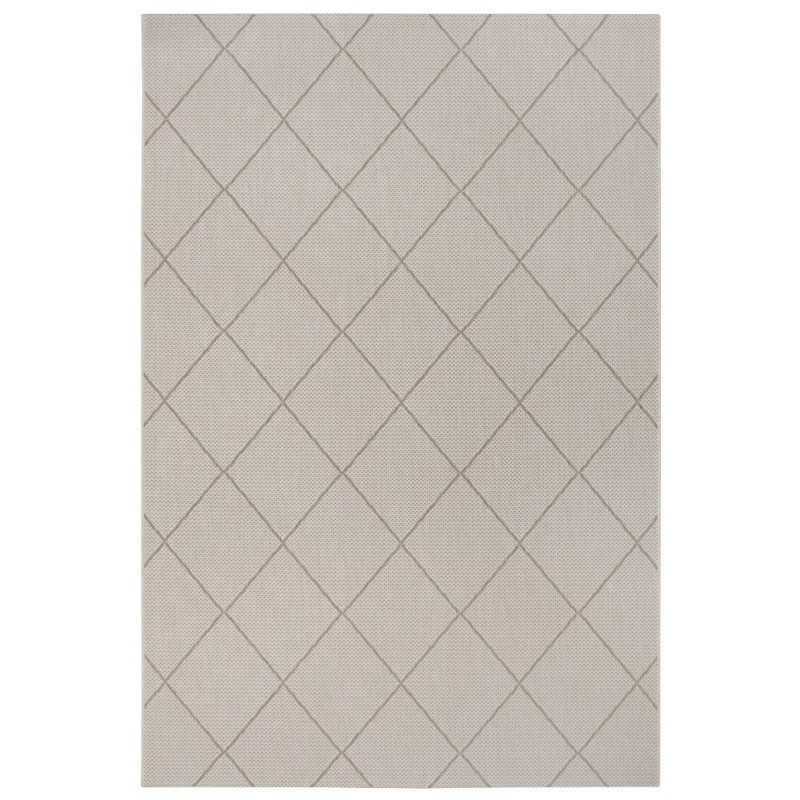 Kusový koberec Flatweave 104825 Cream/Light-brown