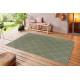 Kusový koberec Mujkoberec Original Flatweave 104830 Green/Cream – na ven i na doma