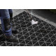 Kusový koberec Flatweave 104833 Black/Cream
