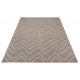 Kusový koberec Mujkoberec Original Flatweave 104838 Light-brown/Cream – na ven i na doma