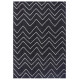 Kusový koberec Flatweave 104840 Black/Cream