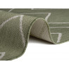 Kusový koberec Flatweave 104843 Green/Cream