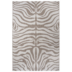 Kusový koberec Flatweave 104844 Light-brown/Cream
