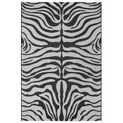 Kusový koberec Flatweave 104845 Black/Cream
