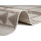 Kusový koberec Mujkoberec Original Flatweave 104851 Light-brown/Cream – na ven i na doma