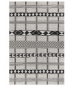 Kusový koberec Flatweave 104852 Black/Cream