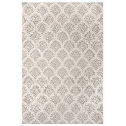 Kusový koberec Flatweave 104863 Cream/Light-brown
