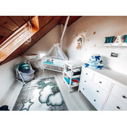 Dětský kusový koberec Kids 580 blue