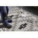 Kusový koberec Mujkoberec Original Flatweave 104869 Cream/Black – na ven i na doma