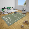 Dětský kusový koberec Flatweave Kids Rugs 104872 Green/Cream