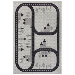 Dětský kusový koberec Flatweave Kids Rugs 104877 Cream/Blue