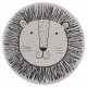 Dětský kusový koberec Flatweave Kids Rugs 104881Cream/Black