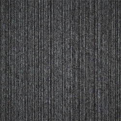 Kobercový čtverec Coral Lines 60345-50 šedo-černý 50 x 50 cm