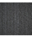 Kobercový čtverec Coral Lines 60345-50 šedo-černý