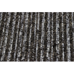Kobercový čtverec Coral Lines 60345-50 šedo-černý 50 x 50 cm