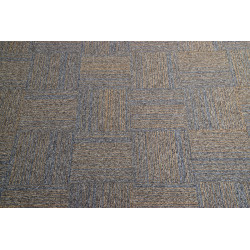 Kobercový čtverec Coral Lines 60309-50 hnědo-šedý 50 x 50 cm