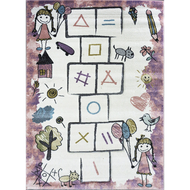 Dětský koberec Smart Kids 22923 Pink