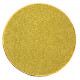 Kusový koberec Eton 502 žlutý kruh